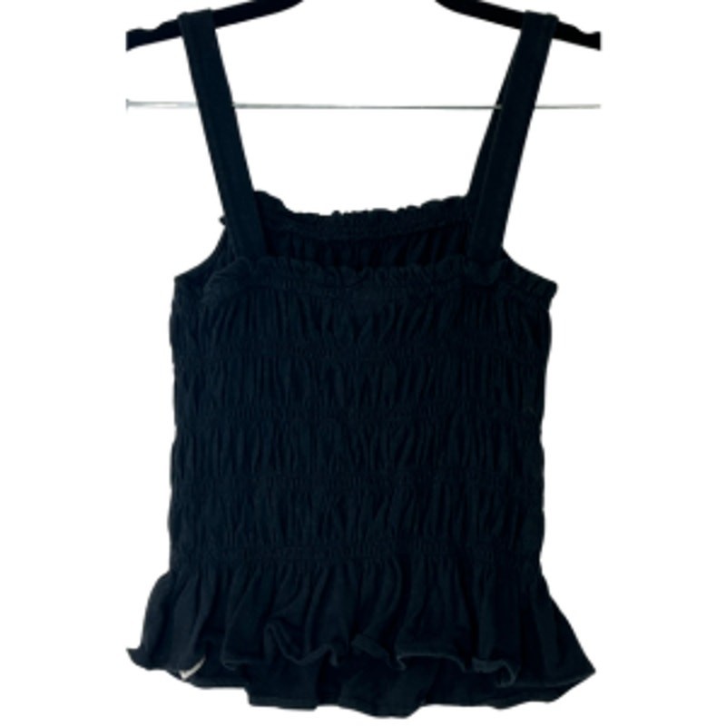 Universal Thread Black Scalloped Stretch Sleevele… - image 3