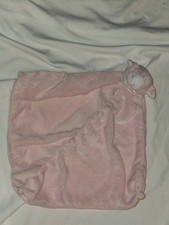 Angel Dear Pink Lamb Sheep Baby Security Blanket Lovey Knotted Corners Miss Tag