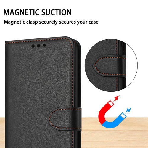 Brieftasche Fall Flip Magnet Abdeckung für Vivo Y20 Y17 Y12 Y15 Y11 Y33S Y21S - Picture 3 of 14