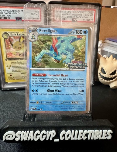 ◓Pokémon Temporal Forces SEALED Prerelease STAFF Stamped Promos Set SVP 089-090◓