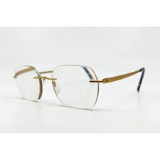 Silhouette 5529 70 7520 Rimless Eyeglasses Gold Titanium Austria 55-17-140 j1551