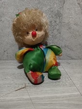 1980s Musical Wind Up Clown Doll Moving Head ..See Description