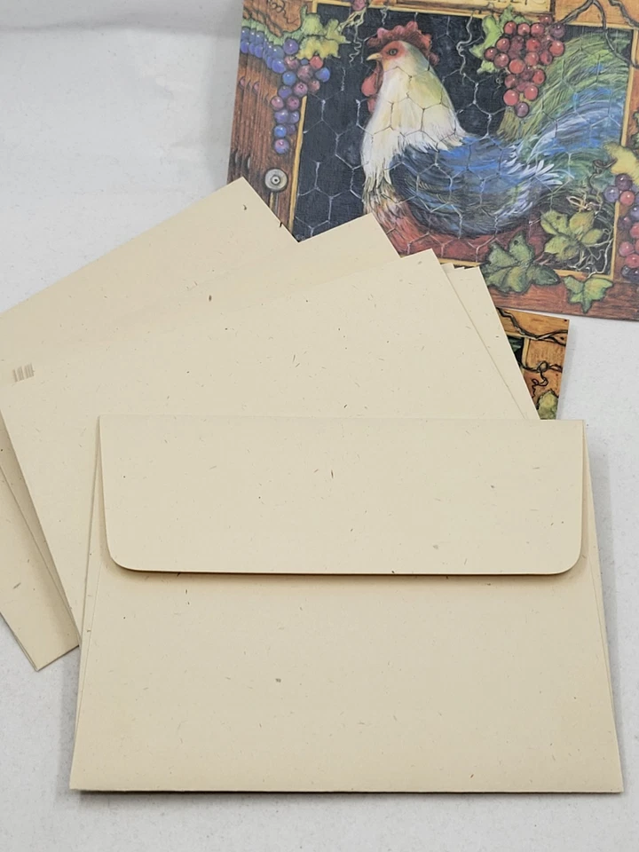 Lang note cards Market Rooster Susan Winget art set of 10 with envelopes - Image 4 of 4