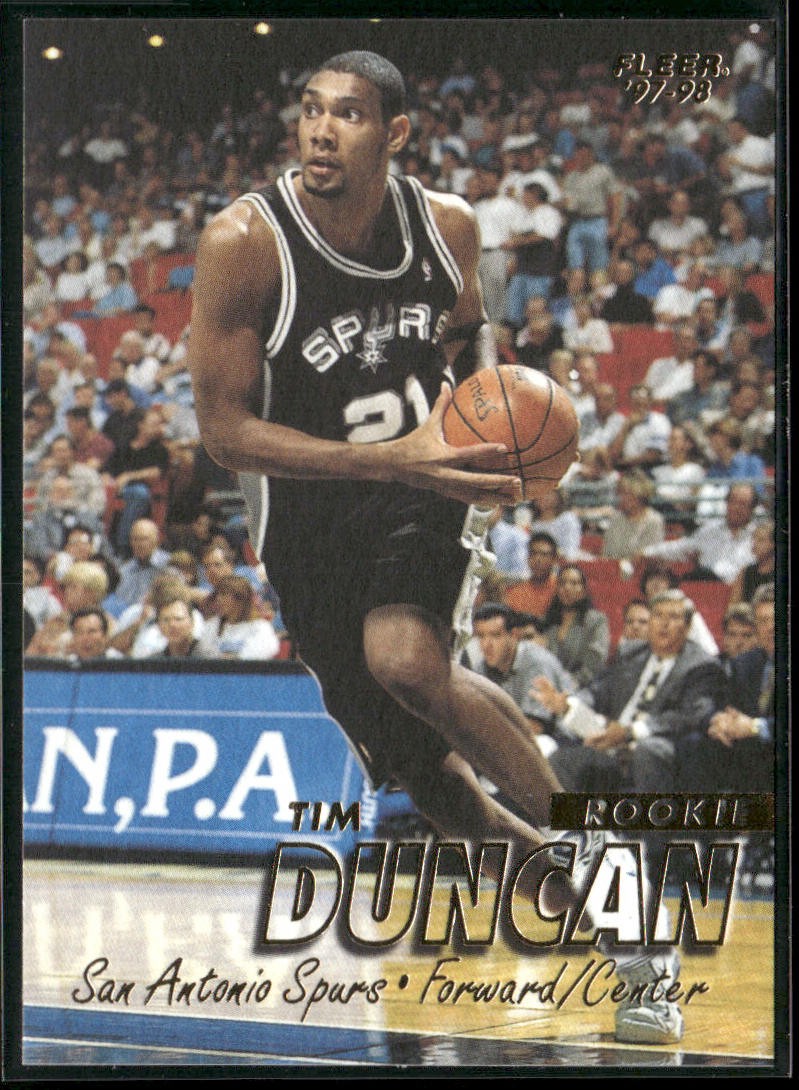 1997-98 Fleer #201 Tim Duncan