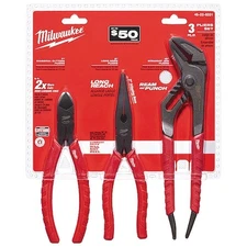 Milwaukee Tool 48-22-6331 3-Piece Pliers Kit
