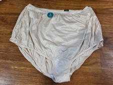 NWT Vanity Fair brief panties 3 pair Perfectly Yours Lace Nouveau 11/4XL Biege