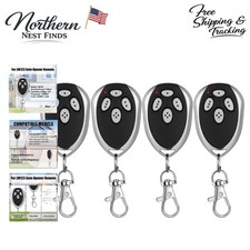 Secure 4-Channel Gate Opener Remote - Compatible with Aleko LM123 - 170 ft Range