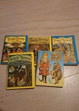 The Teddy Bears Rare Vintage miniature books 5 of in case