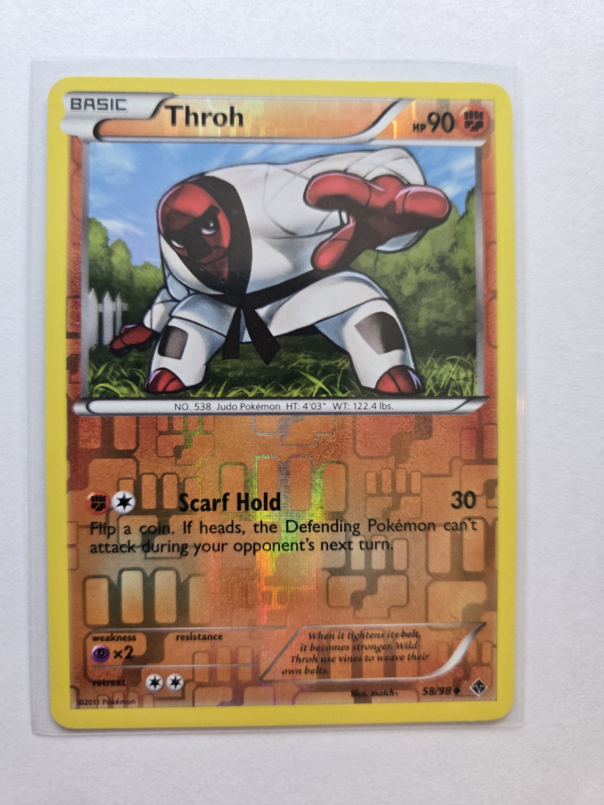 Emerging Powers #58/98 Throh REVERSE HOLO LP AA60