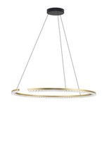 Nova Luce Greamy Pendelleuchte Gold 85 Cm HöHenverstellbar 21 W 3000 K Dimmbar