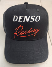 NEW - DENSO Racing Baseball Hat Cap Men's Adjustable Black Red White Embroidered