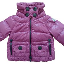 Moncler Coat Quilted Down Jacket Puffer for baby girls pink Size 18-24 month