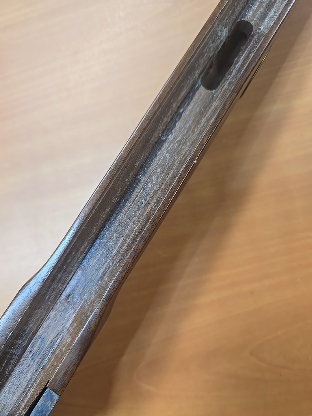 Thompson Center Hawken Wood 45 Cal complete stock with all hardware 15/16 #10