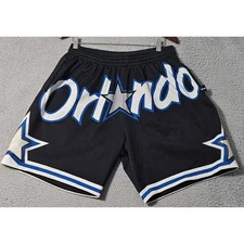 Mitchell & Ness Hardwood Classics Orlando Magic Basketball Shorts Men's Size XL