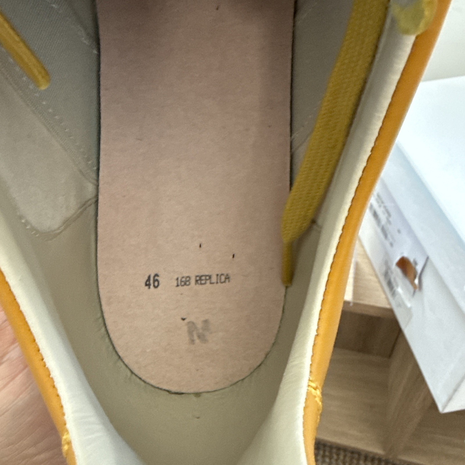 AUTHENTIC Maison Margiela GAT Replica Sneakers Size 46 w/ Reciept image 8