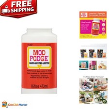 Craft with Confidence: 16 oz All-in-One Gloss Sealer, Glue & Finish - USA Made
