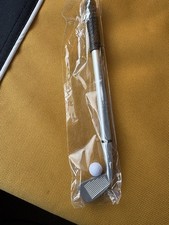 Golf Club Shaped Desktop Pen with Mini Golf Ball Metal Plastic Collectible