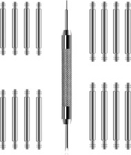 Watch Band Pins Tool Kit, 12-26Mm Heavy Duty Watch Spring Bars with Removal Tool