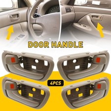 Door Handle For 2002-2006 Toyota Camry Chrome Beige Front Rear Left Right Inner Door Handle For 2002-2006 Toyota Camry Chrome Beige Front Rear Left Right Inner
