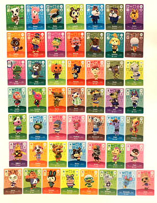 Authentic Individual Animal Crossing Amiibo Cards - Series 2 (#101