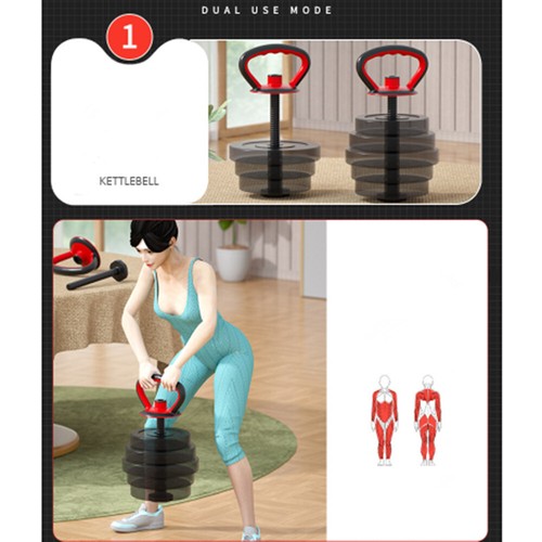 Kettlebell Handle Strength Training Portable Dumbbells Grip Non Slip Grip Handle - Picture 7 of 10