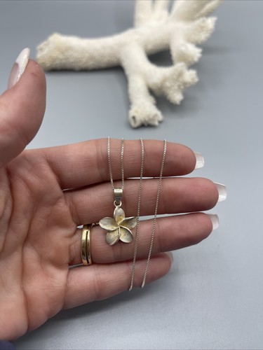 Impresionante collar de plata de ley 925 con colgante hermoso collar #T90 - Imagen 5 de 14