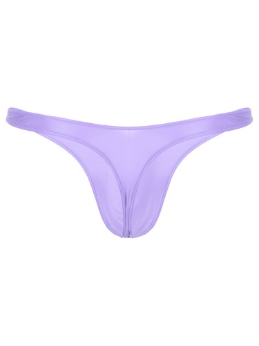 Herren Low Waist Slip Bikini Stretchig Glänzend Tangas Badehose Unterwäsche - Bild 60 von 115