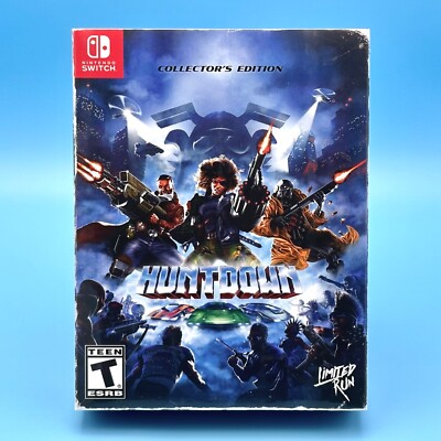 Huntdown Collector's Edition Soundtrack Figure Art Book Pins