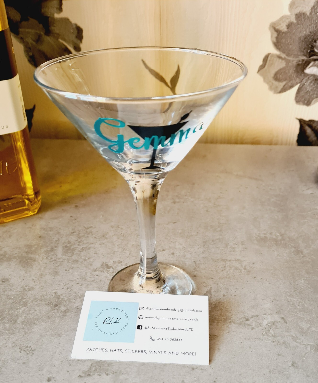 Personalised Martini Cocktail Glasses Cocktail Glasses Home Bar eBay