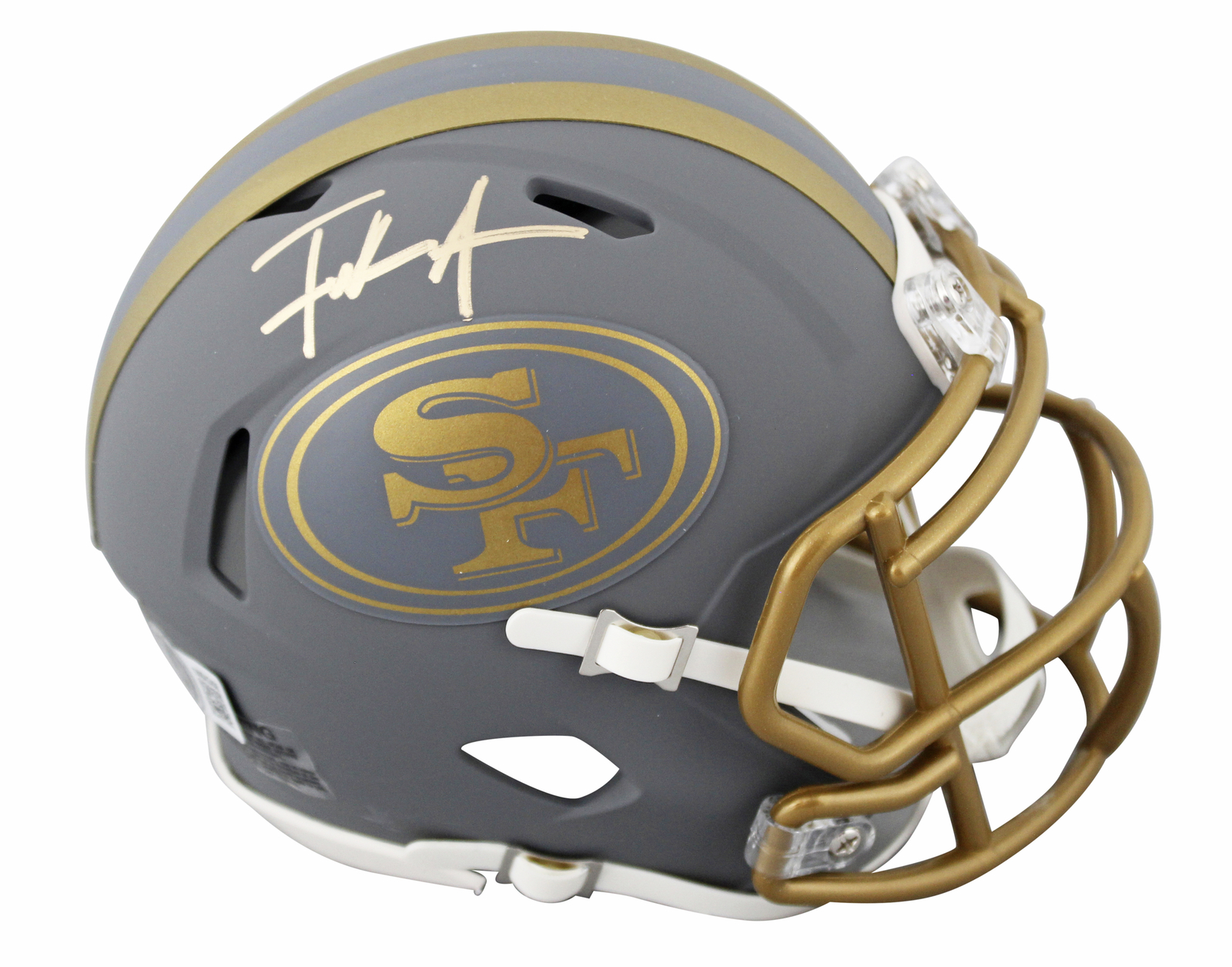 Photo 8x10 Signée Frank Gore - Miami Hurricanes & COA - Hall Of Fame 49ers - Authentifiée PSC