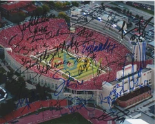Nebraska Cornhuskers Legends 8x10 Signed Osborne Suh Tommie Frazier Abdullah rep