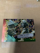 1994 PINNACLE FOOTBALL STERLING SHARPE/TIM BROWN #TP6 TEAM PINNACLE PACKERS