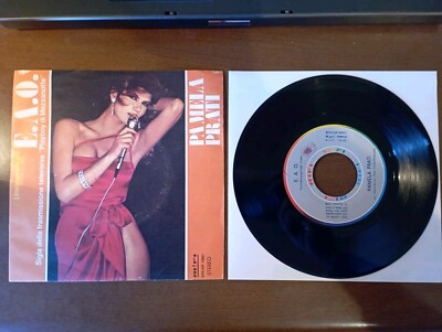 PAMELA PRATI - E.A.O. - Vinyl 45 Italo Disco Original Sexy Nude