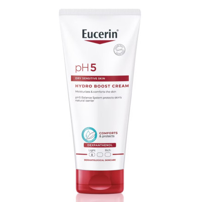 Eucerin pH5 Dry Sensitive Skin Hydro Boost Cream Protect Comfort 200 ml.