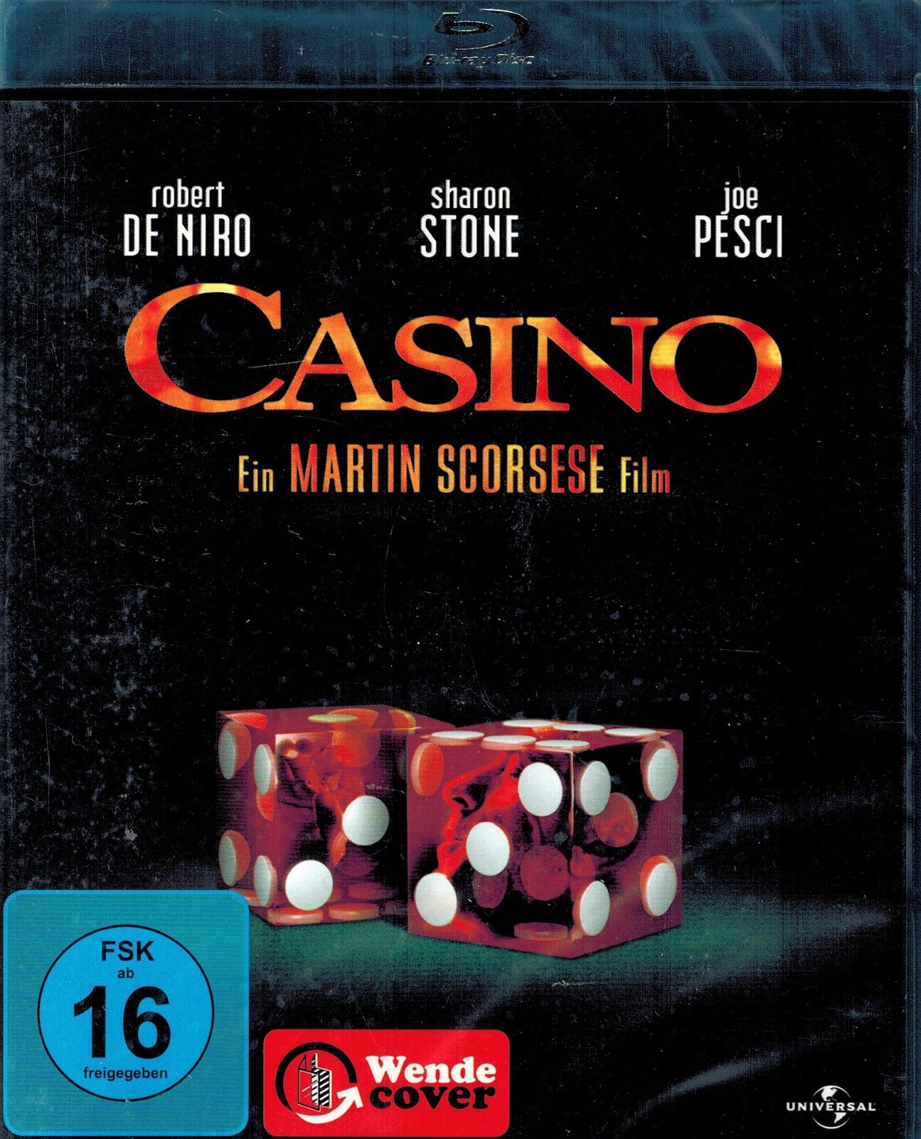 BLU-RAY NEU/OVP - Casino (1995) - Robert de Niro, Sharon Stone & Joe Pesci