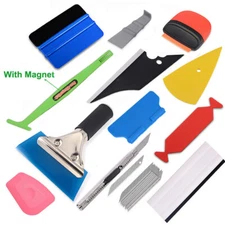 PRO Window Tint Tools Kit, Vinyl Wrap Squeegee Car Application Film Install USA