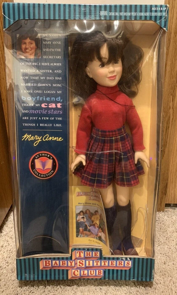 Muñeca Kenner The Babysitters Club Mary Anne 18" Kenner 1993 LEER Foto 2 de 4