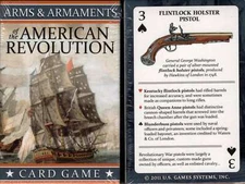 Arms & Armaments of the American Revolution Playing Cards Bridge Size Deck USGS
