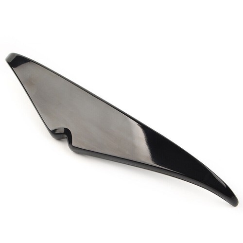 Headlight Headlamp Eyebrow Eyelid Trim For Harley Road Glide 2015-2023 Gloss BLK - Picture 4 of 7