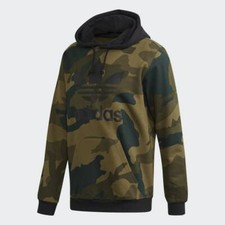 adidas Originals Men's Camouflage Trefoil Pullover Hoodie FM3395