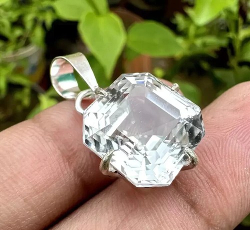Natural Ceylon White Sapphire 39 Ct Asscher Cut CGL Certified Loose Gemstone - Picture 8 of 8