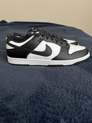 NIKE DUNK LOW RETRO WHITE/BLACK 26cm