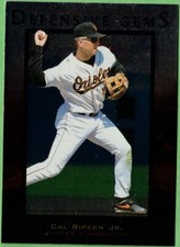 1997 Upper Deck Baseball #147 Cal Ripken Jr Defensive Gems