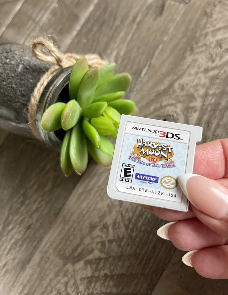 Harvest Moon 3D: The Tale of Two Towns (Nintendo 3DS, 2011) cart only Foto 4 de 4