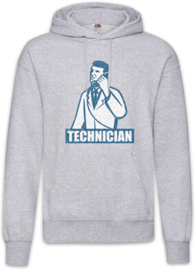 Technician Hoodie Kapuzenpullover Electrical Engineer Electrician Scientist