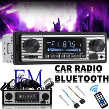 Car Radio Bluetooth Single DIN Car Stereo Audio MP3 Player Handsfree/FM/USB/AUX