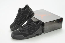  Jordan 3 ‘Black Cat’ X Cactus Jack Size US Men's (7-12)