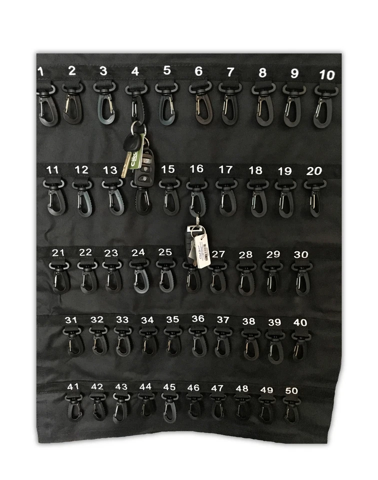 Dealership Key Storage Rolling Key Case Holds 50 Keys Rollable Key Case  - Image 4 of 4