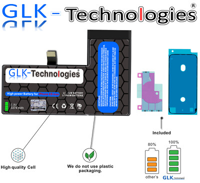 GLK  Akku für Original iPhone XS MAX APN 3174 Batterie Battery PRO TOP  Ohne Set