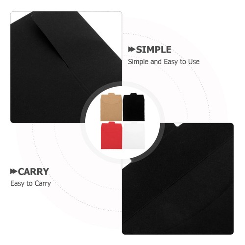 20 Pcs CD Storage Bag Cardboard Album Jackets Sleeves for Vinyl Records - Afbeelding 2 van 12